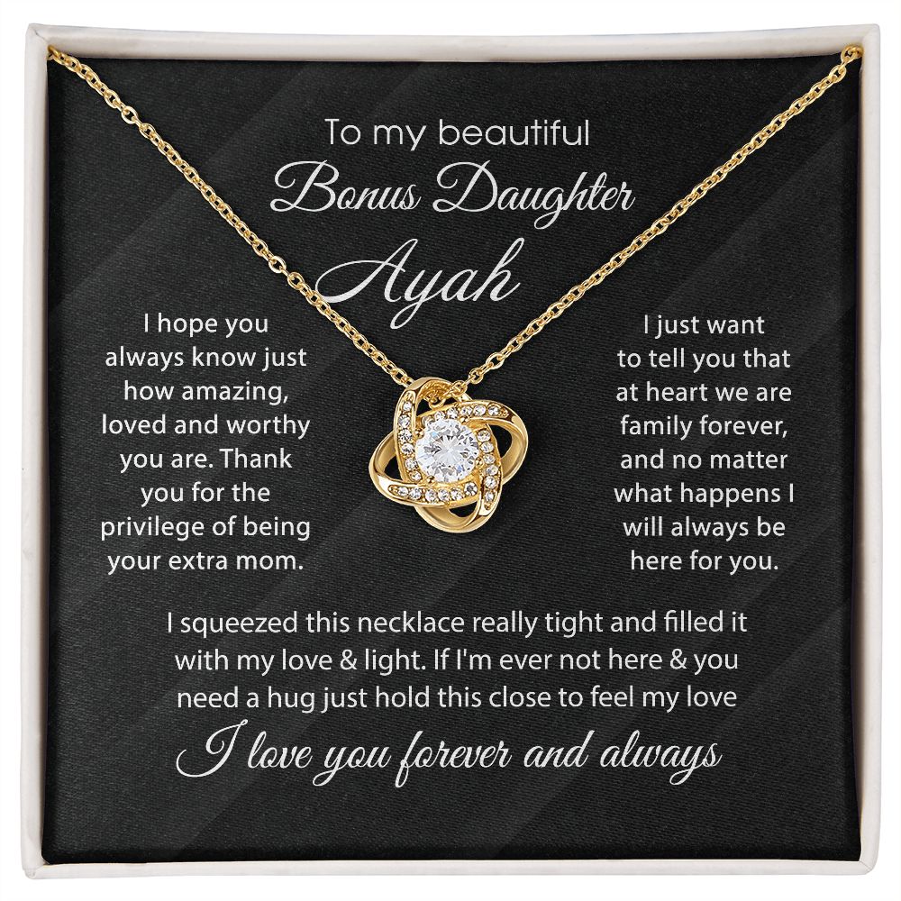Bonus daughter Ayah