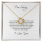 I'm Sorry Gift, Love Knot Necklace, Forgiveness Gift, Girlfriend Wife Apology Gift JWSN110643 B0BLLZ3Z6V