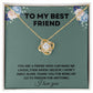 "Show Your Appreciation to Your Besties with Personalized Appreciation Gifts for Friends Necklace