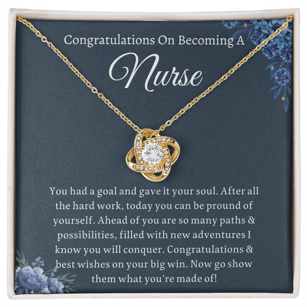 Nurse Graduation Gift - Show your appreciation with these unique nurse gifts for graduation and beyond, Graduation Necklace For Nurse, Nurse Graduate Gift, Nursing School SNJW23-030301