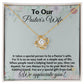 "Meaningful Christmas Gift for Pastor's Wife: Appreciation Necklace"