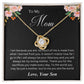 To my Mom Necklace, Love Knot Necklace, Mom Necklace from Son B0BY8QQ6YK