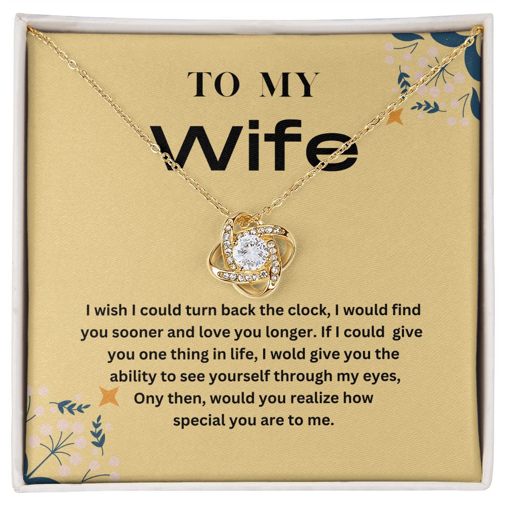 Necklace for Wife from Husband - Elegant and Stylish Jewelry for Anniversary, Valentine's Day, and More"