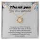 "Express Your Gratitude with Our Appreciation Gifts Necklace for Women"