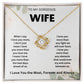 "Celebrate Your Love with a To My Wife Necklace for Your Anniversary"