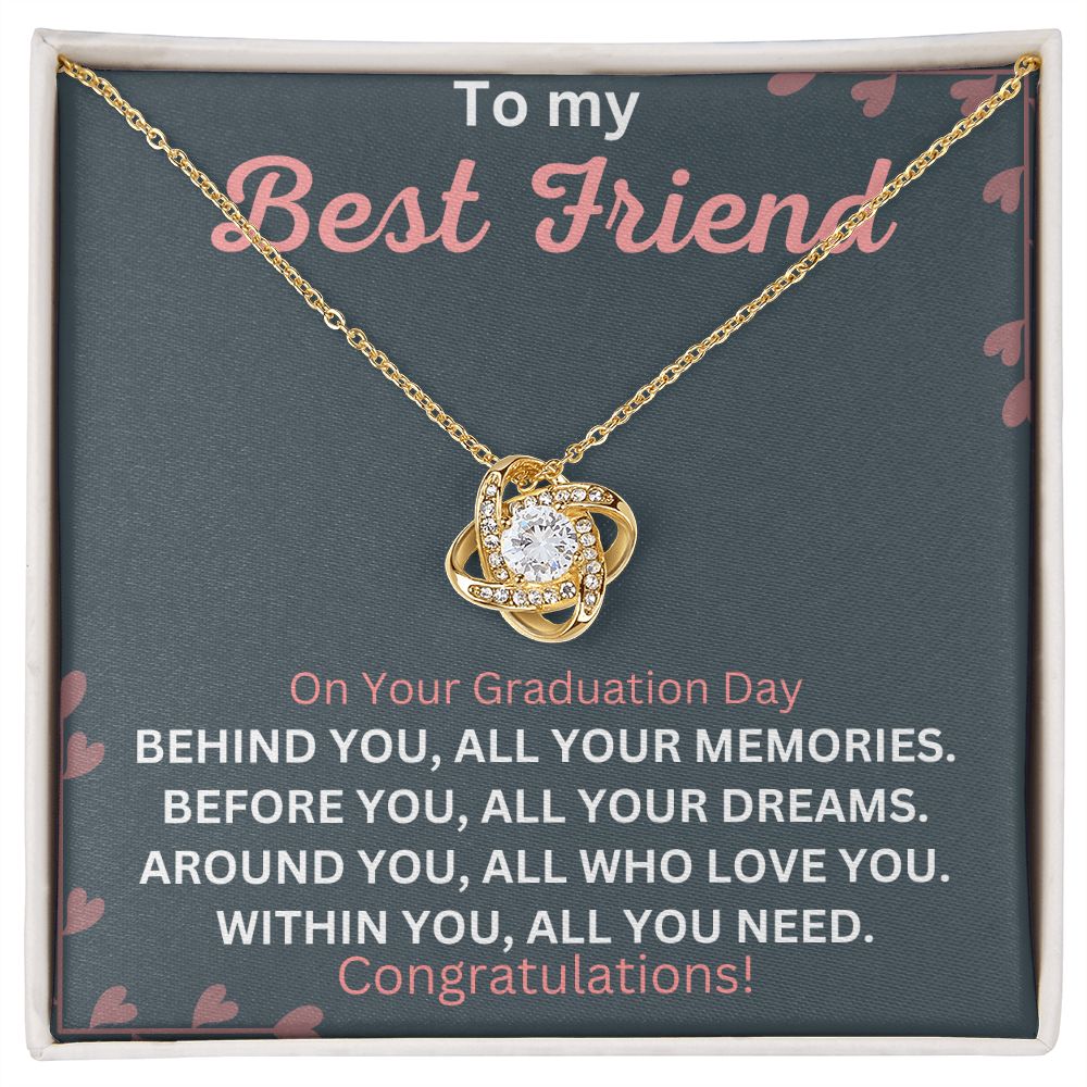 Personalized Class of 2023 Graduation Necklace for Best Friends - A Thoughtful and Meaningful Gift