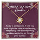 Class of 2023 Graduation Necklace for Best Friend - Personalized Pendant Gift Idea