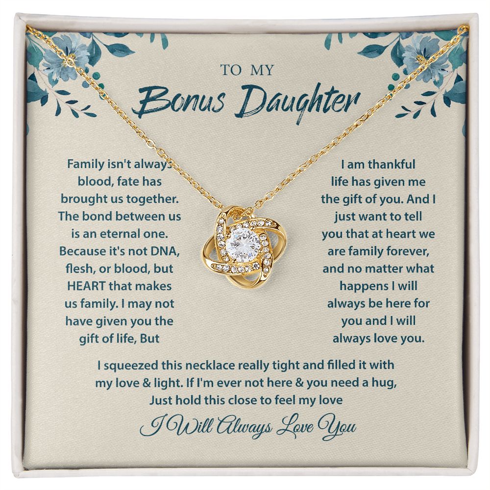 Bonus Daughter Gift, To my Bonus Daughter,Step daughter Gifts from Stepmom JWSN110736 B0BLP3S4F6