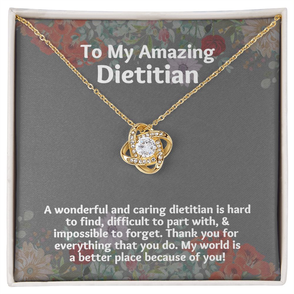Express Your Appreciation with the Best Dietician Gift Necklace for Holidays"