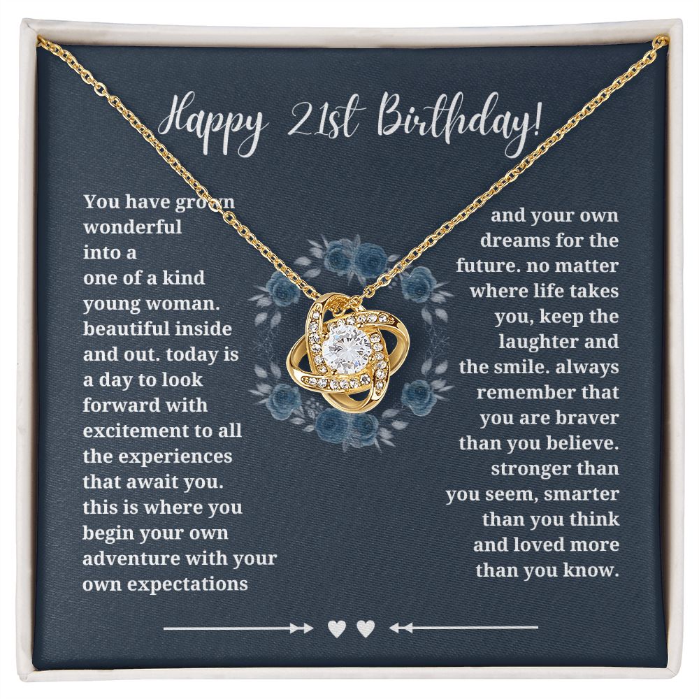 Celebrate Her Milestone: 21st Birthday Gifts That Will Make Her Day, 21st Birthday Gifts For Her, 21st Birthday Present for Daughter, Granddaughter gift SNJW23-050301