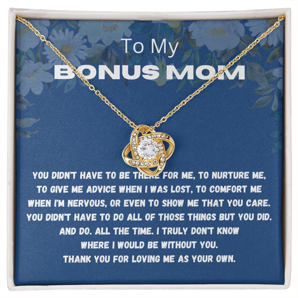 Express Your Gratitude to Your Bonus Mom with a Heartfelt Necklace"