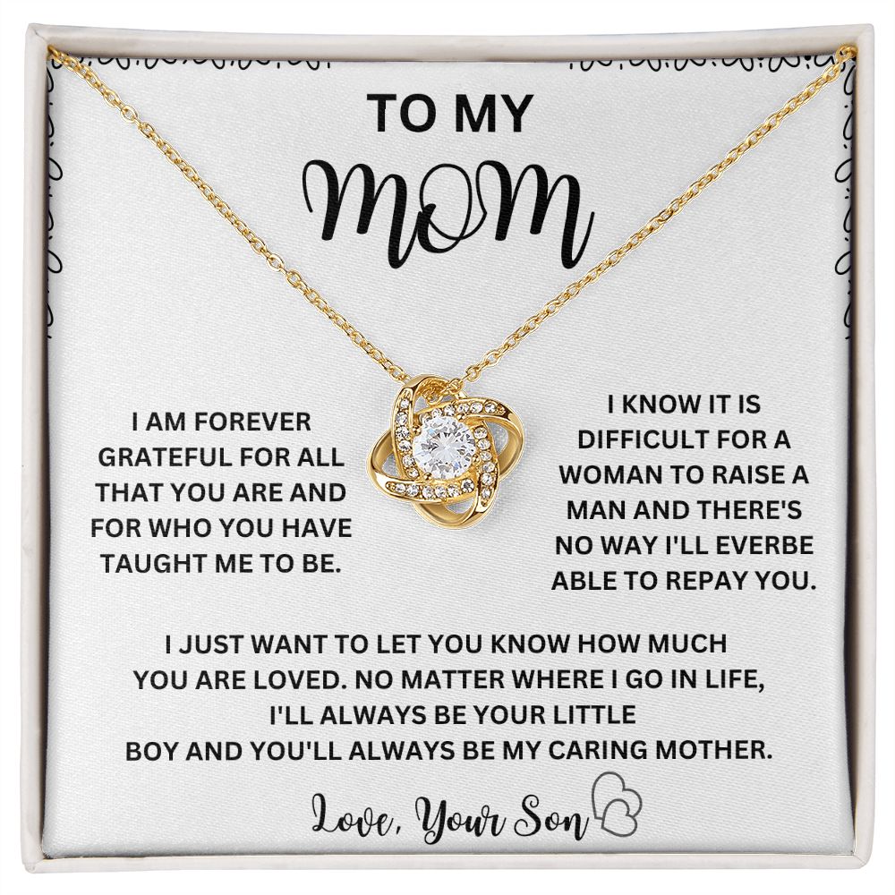 Heartfelt Gifts for Mom from Son – Unique Necklaces with Personalized Message Cards