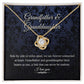 To Our Granddaughter Necklace B0BPBGZ2W3