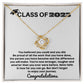 Customizable College Graduation Necklace - Thoughtful Gift for Daughter, Sister or Best Friend