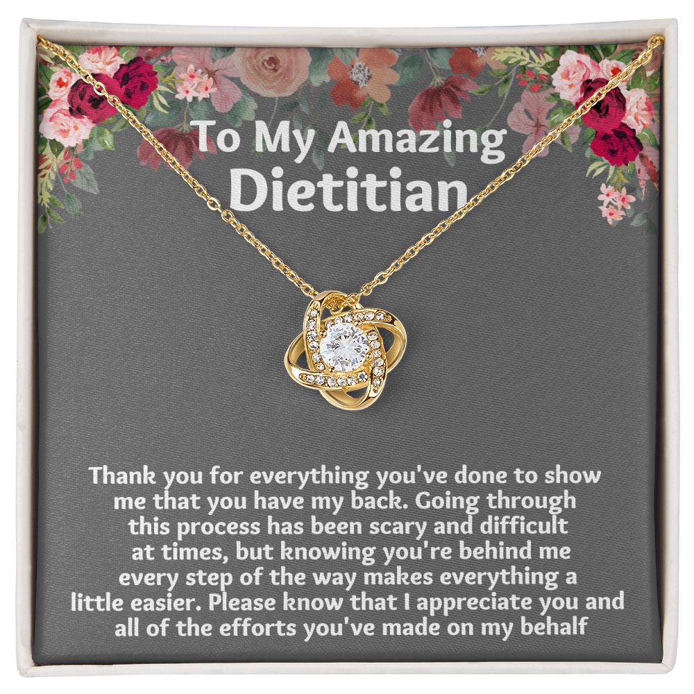 Give the Best Dietician Gift Necklace as a Token of Your Gratitude on Thanksgiving"