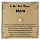 Special Bonus Mom Necklace - A Meaningful Present for Your Step-Mom to Express Your Love