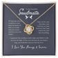 To My Soulmate Necklace, Soulmate Necklace Gift For Her, Love Necklace Gifts Hers, Gift For Love Of My Life, Soulmate Jewelry Valentines Day SNJW110914
