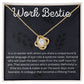 Elegant Coworker Leaving Gifts for Women - Timeless Necklace with Meaningful