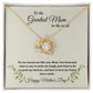 Necklace for Mom, Surprise Mom with a Love Knot Necklace - A Personalized Gift for Mother's Day , Mothers Day Gift From Son Daughter, Mother's day gift SNJW23-170310
