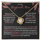Boyfriend's Mom Necklace - A Thoughtful and Personal Gift for a Special Woman - Boyfriend's Mom Necklace Gift