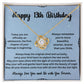 Personalized Birthday Necklace for Girls - 13th Birthday Gift with Message Card -  Special Gift