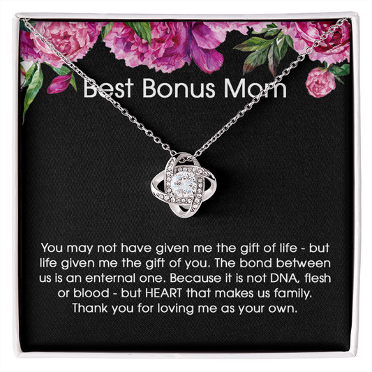 Best Bonus Mom Necklace, Step Mom Gift, Step Mom Necklace, Bonus Mom Birthday Gift