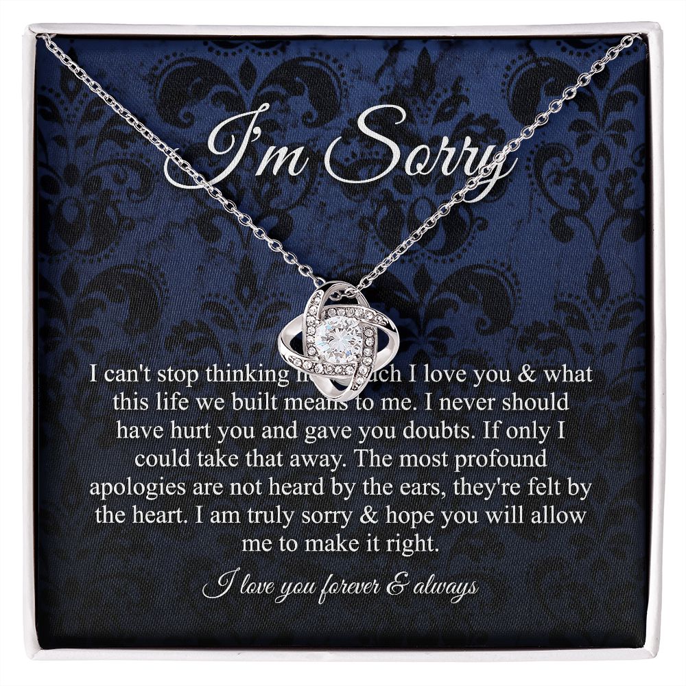 Love Knot, Apology Gift For Her, B0BLLX951R JWSN110634