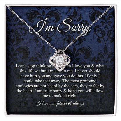 Love Knot, Apology Gift For Her, B0BLLX951R JWSN110634