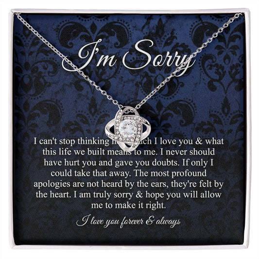 Love Knot, Apology Gift For Her, B0BLLX951R JWSN110634