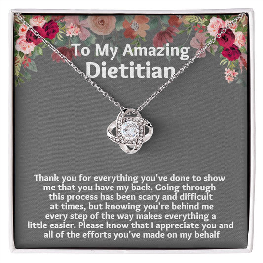 Give the Best Dietician Gift Necklace as a Token of Your Gratitude on Thanksgiving"