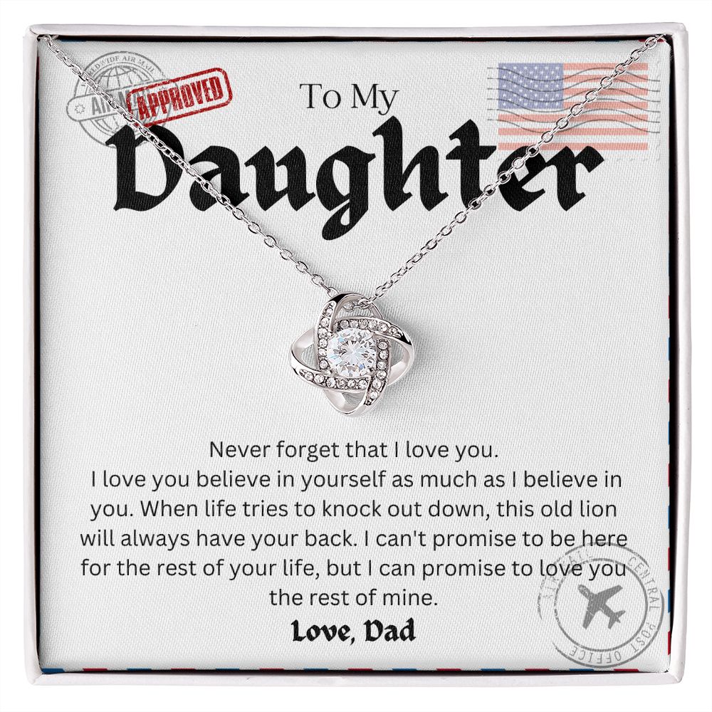 Father Daughter Necklace - My Little Princess" Necklace - A Sentimental Gift for Your Daughter