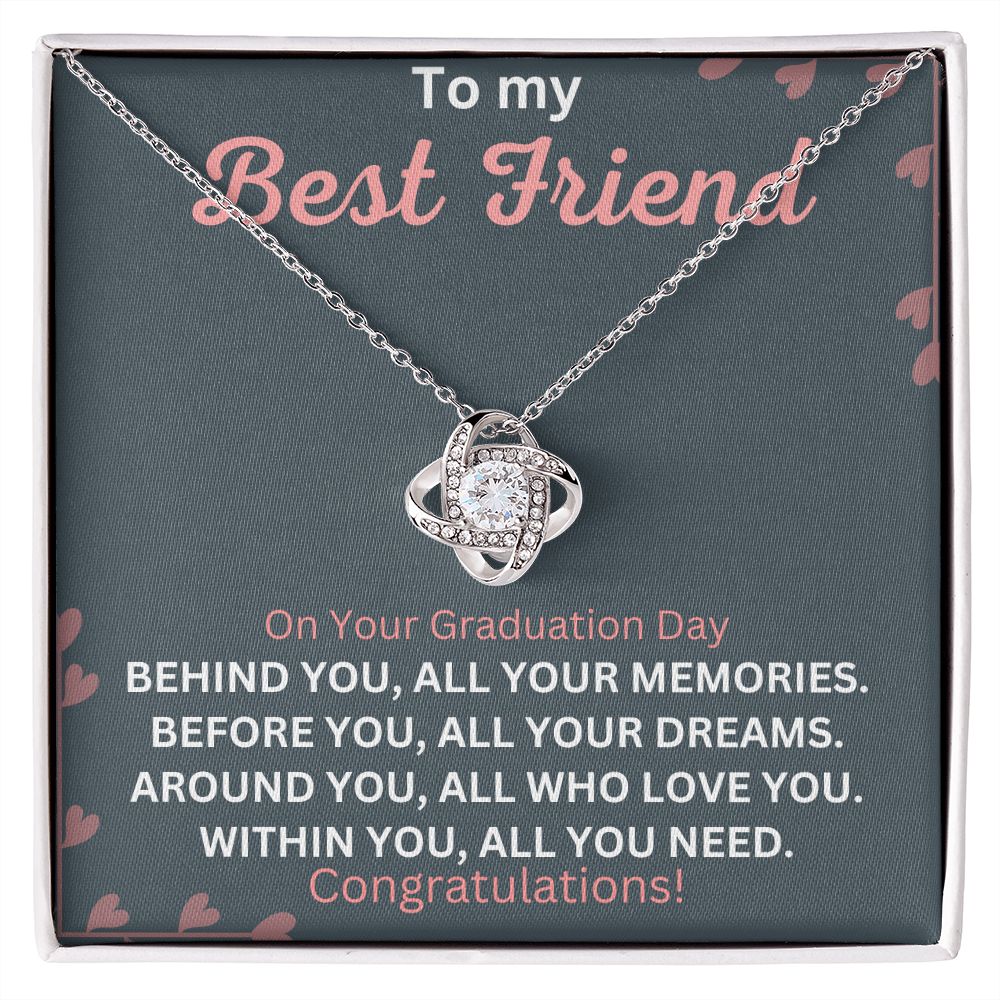 Personalized Class of 2023 Graduation Necklace for Best Friends - A Thoughtful and Meaningful Gift