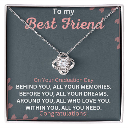 Personalized Class of 2023 Graduation Necklace for Best Friends - A Thoughtful and Meaningful Gift