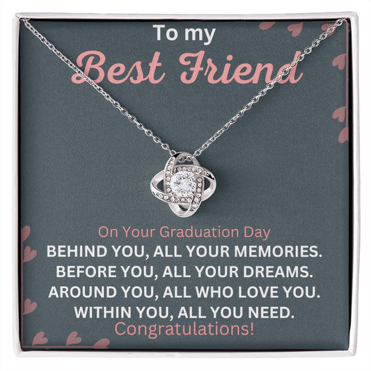 Personalized Class of 2023 Graduation Necklace for Best Friends - A Thoughtful and Meaningful Gift