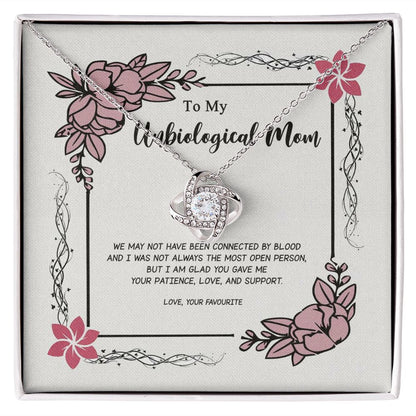 Unbiological Mom Pendant Necklace, Bonus Mom Step Mum Jewelry BF-XKS6-I6D5
