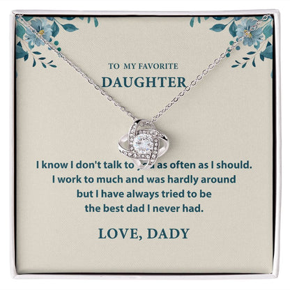 Bonus Daughter Gift, To my Bonus Daughter,Step daughter Gifts from Stepmom,Stepdaughter Gift, Bonus Daughter, Bonus Daughter Necklace JWSN110736 (Custom all)