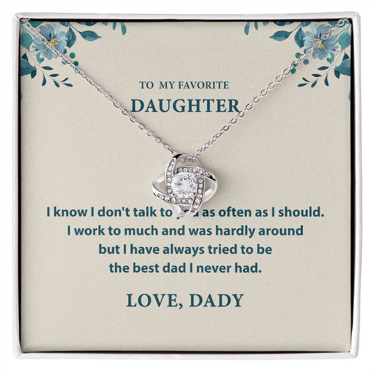 Bonus Daughter Gift, To my Bonus Daughter,Step daughter Gifts from Stepmom,Stepdaughter Gift, Bonus Daughter, Bonus Daughter Necklace JWSN110736 (Custom all)