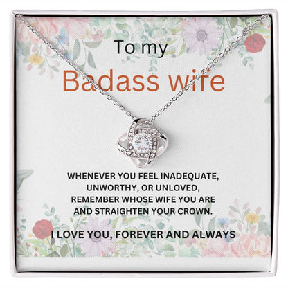Romantic Wife Necklace from Husband - Elegant Jewelry Gift for Anniversary, Valentine's Day, and More"