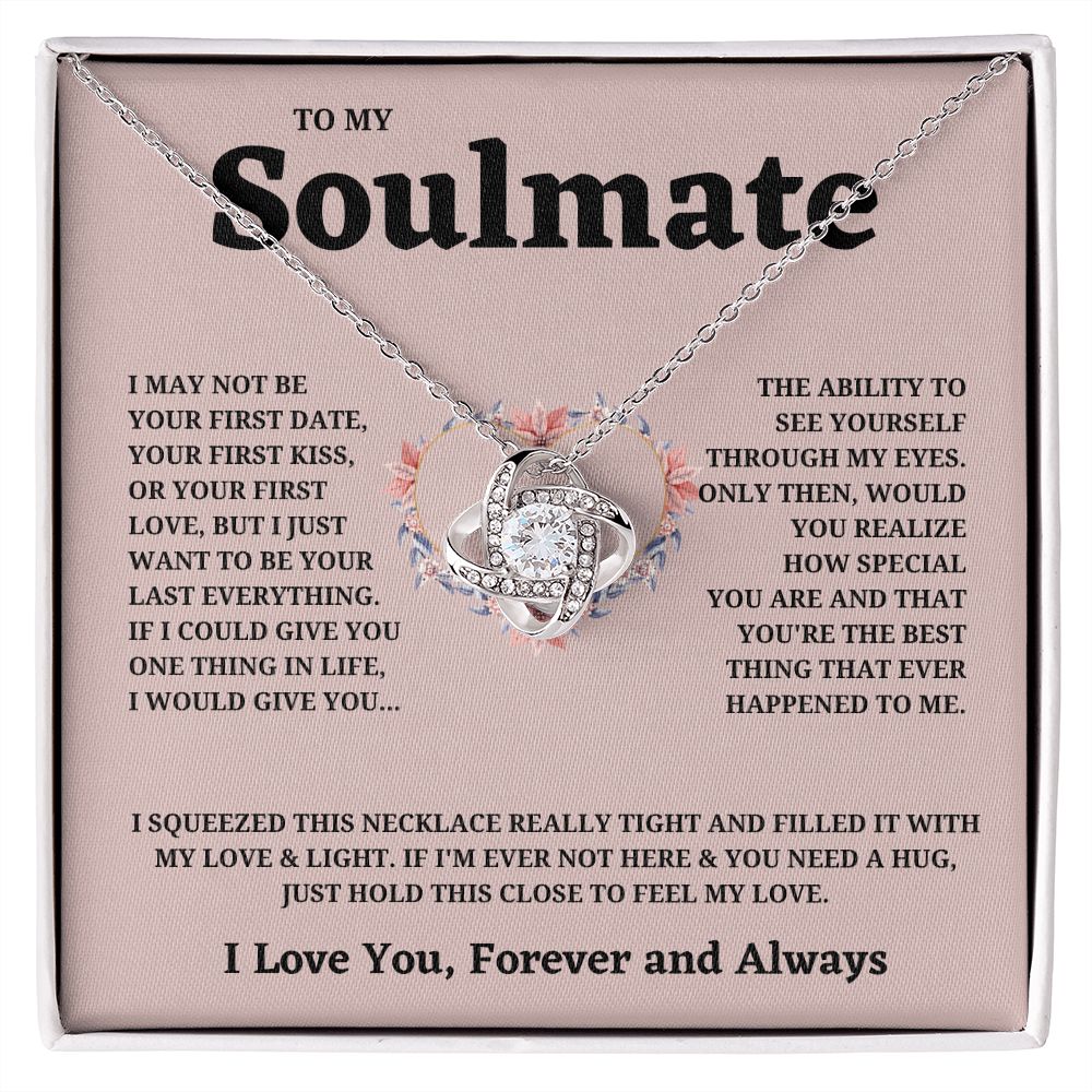 Soulmate Jewelry: Celebrate Your Eternal Love with a Beautiful Necklace, Soulmate Gift, Love Necklace Gifts Hers, Gift For Love Of My Life SNJW23-270212
