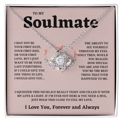 Soulmate Jewelry: Celebrate Your Eternal Love with a Beautiful Necklace, Soulmate Gift, Love Necklace Gifts Hers, Gift For Love Of My Life SNJW23-270212