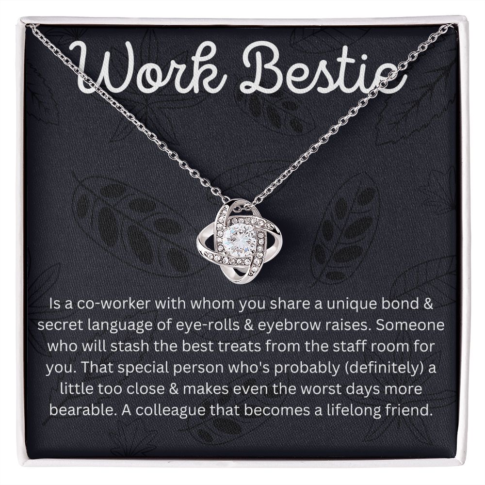 Elegant Coworker Leaving Gifts for Women - Timeless Necklace with Meaningful