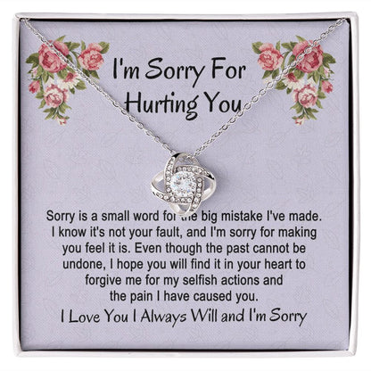 I'm Sorry Gift, Apology Necklace For Wife Girlfriend B0BLLWTJDH