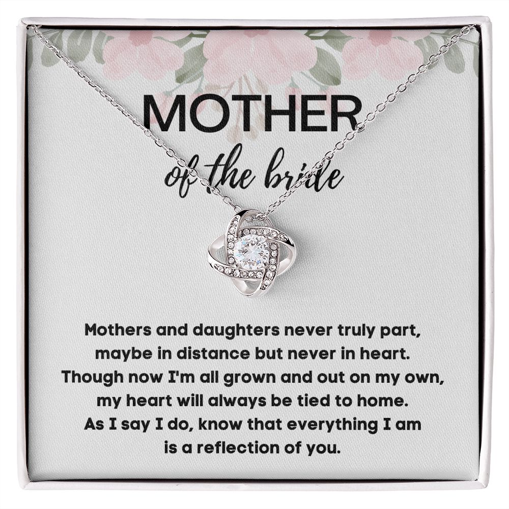 Mother of the Bride Necklace - A Beautiful Way to Express Your Gratitude - A Necklace with a Heartfelt Message Card