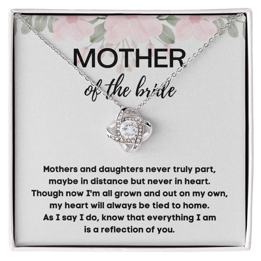 Mother of the Bride Necklace - A Beautiful Way to Express Your Gratitude - A Necklace with a Heartfelt Message Card