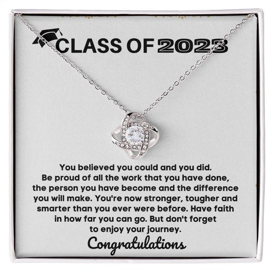 Customizable College Graduation Necklace - Thoughtful Gift for Daughter, Sister or Best Friend