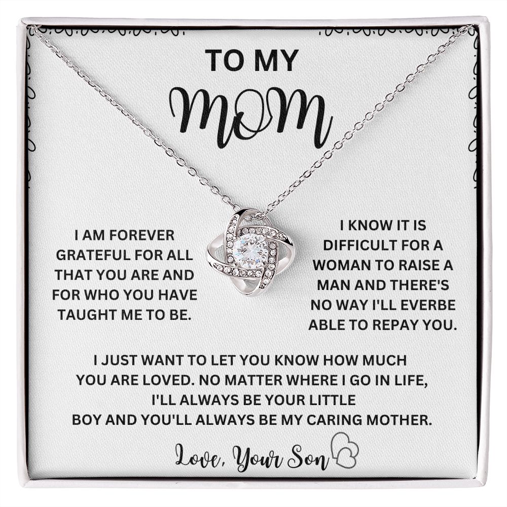 Heartfelt Gifts for Mom from Son – Unique Necklaces with Personalized Message Cards