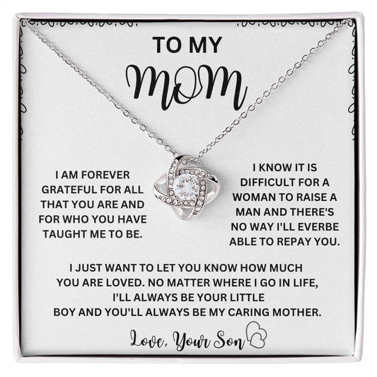 Heartfelt Gifts for Mom from Son – Unique Necklaces with Personalized Message Cards