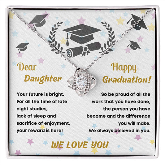 College Graduation Necklace with Custom Name and Year - Unique and Memorable Graduation Gift Idea