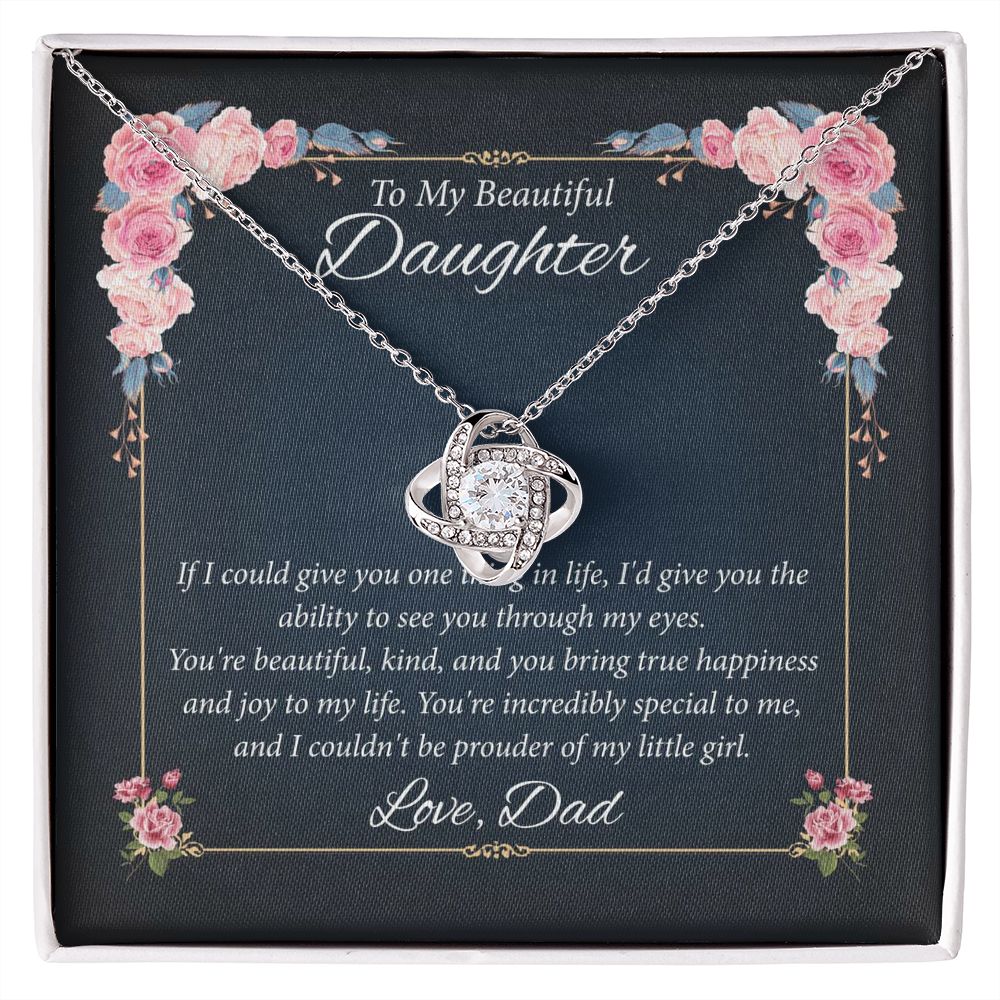 Gift for Daughter From Dad, Father Daughter Gift, Necklace for Daughter, 2711034 B0BNFVS66M