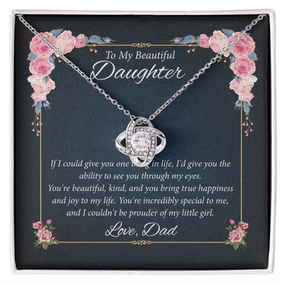 Gift for Daughter From Dad, Father Daughter Gift, Necklace for Daughter, 2711034 B0BNFVS66M